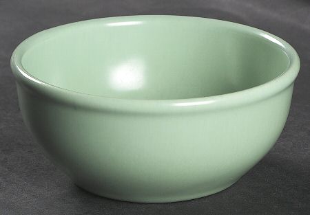 200 Opaline Green (Satin, Rim) Chili Bowl