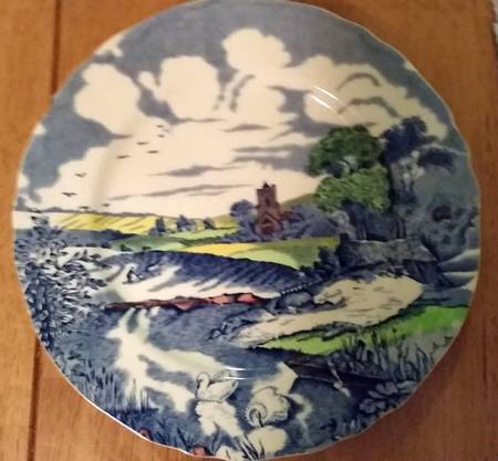 Pastoral Blue Multicolor by Alfred Meakin