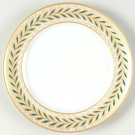 Emerald Vine Salad/Dessert Plate