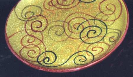 Swirl Salad Plate