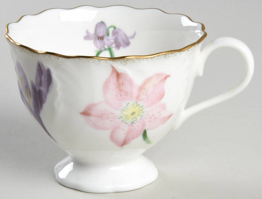 French Garden Footed Cup