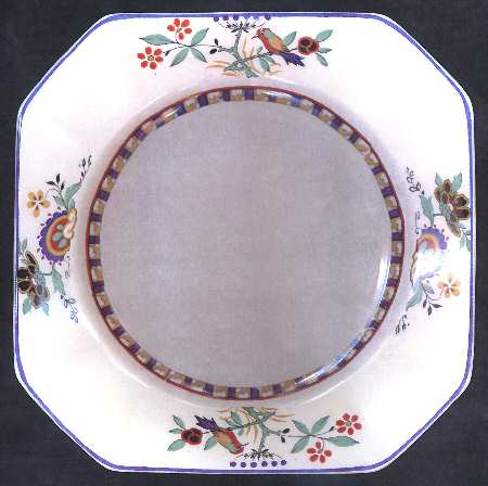 1936 Square Bread & Butter Plate