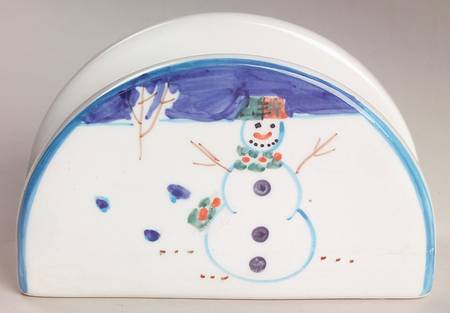 Snowman Napkin Holder
