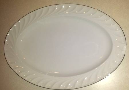 MEI807 16" Oval Serving Platter