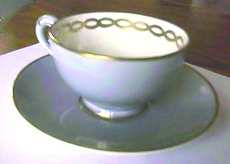 Edinburgh Footed Cup & Saucer Set
