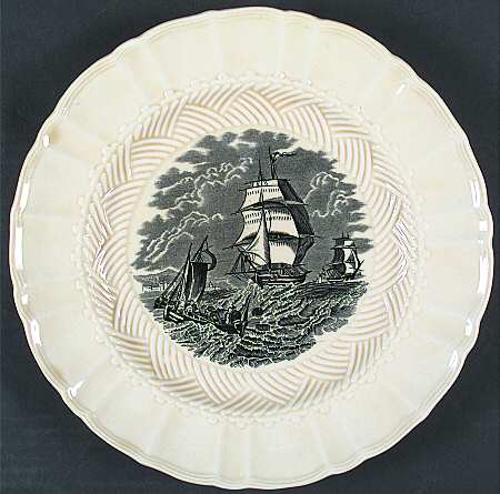 American Marine Black (Scalloped) by Mason's