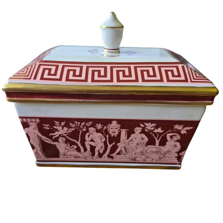 2829 7" Rectangular Box with Lid