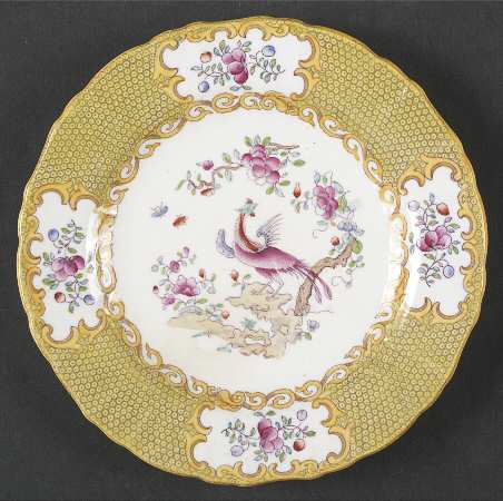 Cockatrice Chartreuse (Scalloped) by Minton