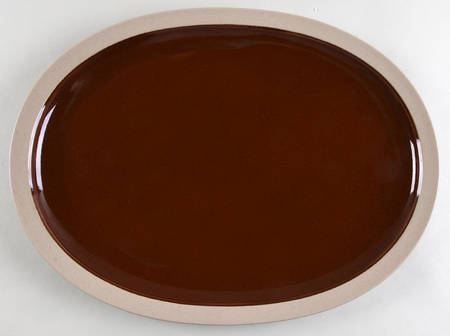 Stone Craft Terra Cotta 15" Oval Serving Platter