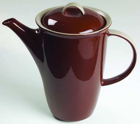 Stone Craft Terra Cotta Coffee Pot & Lid