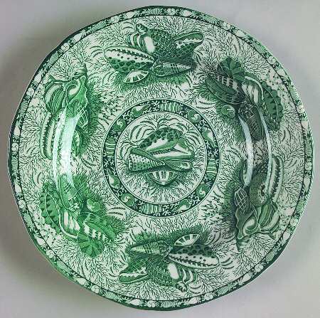 Torquay Green (No Trim) Bread & Butter Plate