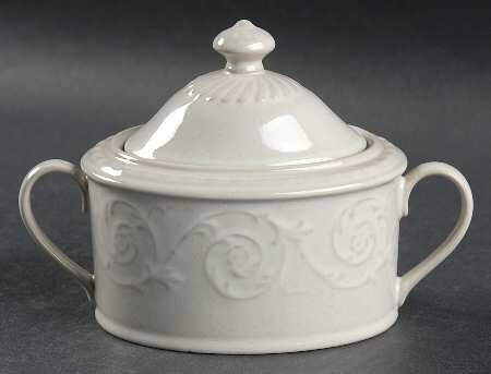 Antique Charm Sugar Bowl & Lid