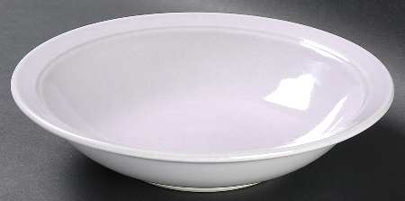 Stoneworks Mauve Rim Soup Bowl