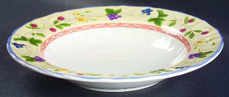 Country Fresh Large Rim Soup Bowl