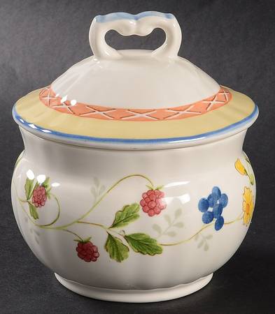 Country Fresh Sugar Bowl & Lid