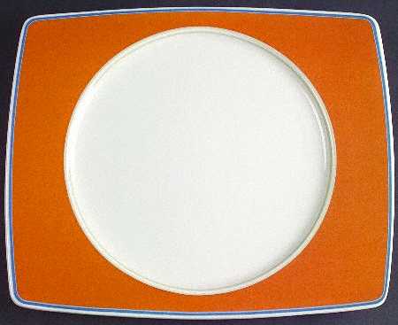 Color Weave Terra Cotta Dinner Plate