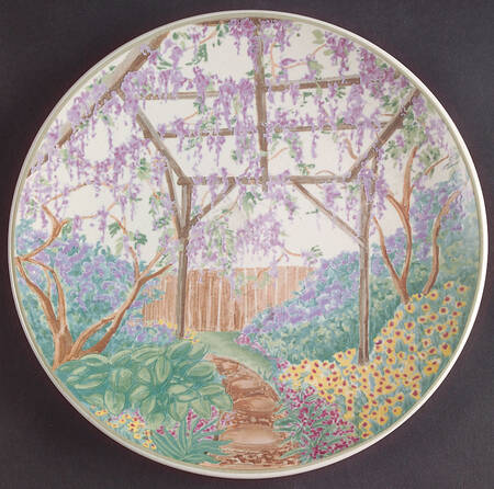 French Villa Salad Plate