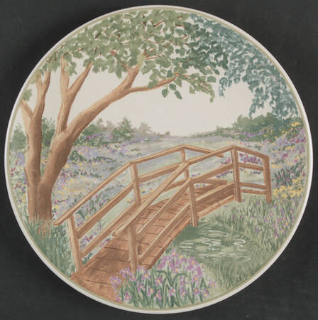French Villa Salad Plate