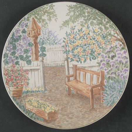 French Villa Salad Plate by Mikasa
