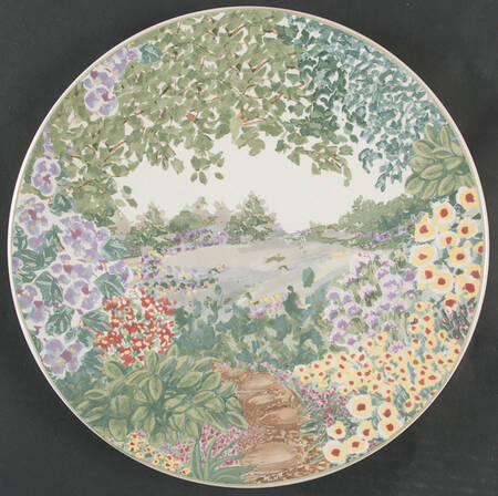 French Villa Service Plate (Charger)