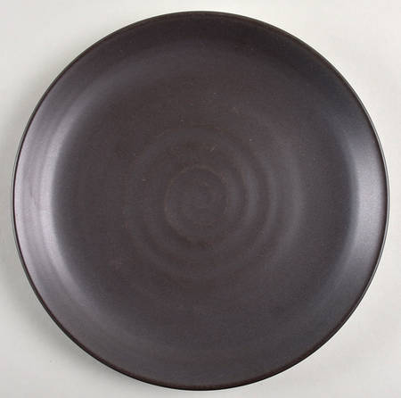 Studio Glaze Chocolate Salad Plate
