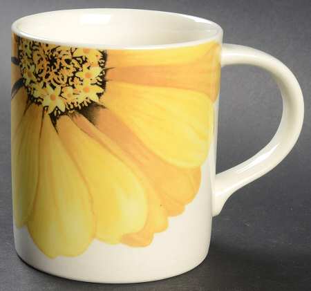 Tuscan Flower Mug