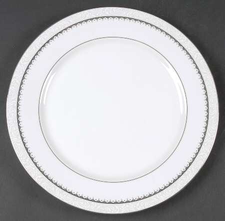 Royalty Platinum Dinner Plate