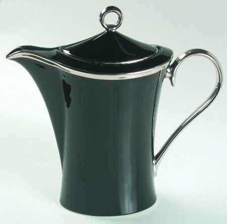 Platinum Accent Coffee Pot & Lid