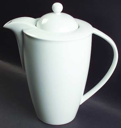Simplicity White (M5200) Coffee Pot & Lid
