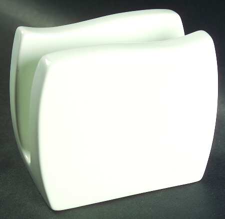 Simplicity White (KT533) Napkin Holder