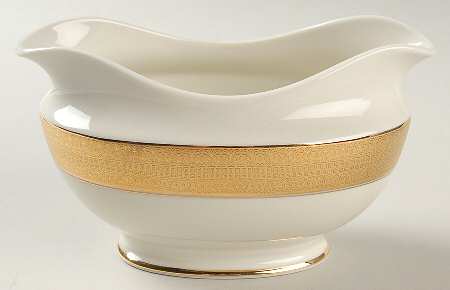 Opera Gold Gravy Boat