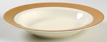 Opera Gold Rim Soup Bowl