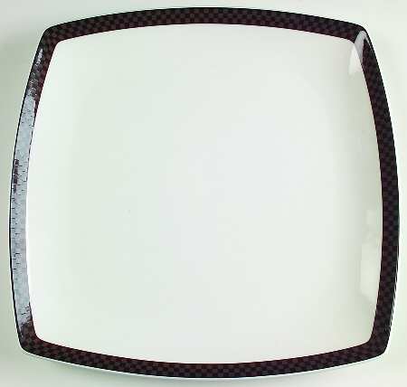 Moderno Black 12" Chop Plate (Round Platter)