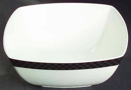Moderno Black Individual Salad Bowl