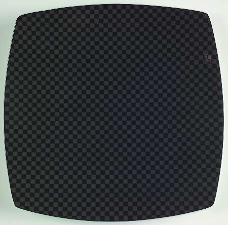 Moderno Black Salad Plate