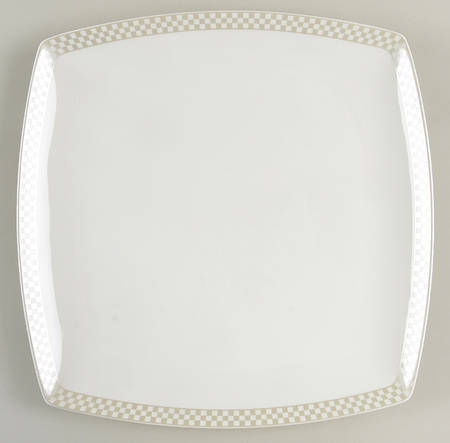Moderno Silver 12" Chop Plate (Round Platter)