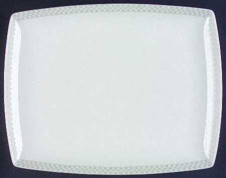 Moderno Silver 13" Rectangular Serving Platter