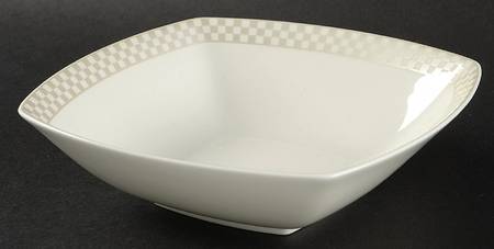 Moderno Silver Coupe Soup Bowl
