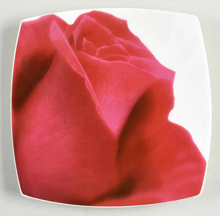 With Love Salad Plate