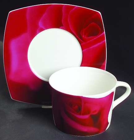 With Love Breakfast Cup & Saucer Set