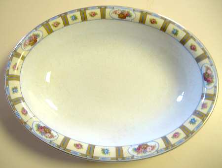 Milford 10" Oval Vegetable Bowl