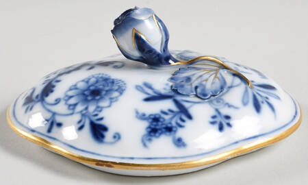 Blue Onion (Gold Trim) Lid for Sugar Bowl