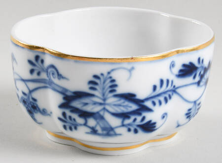 Blue Onion (Gold Trim) Sugar Bowl No Lid