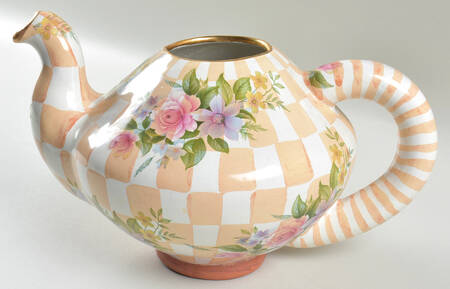 Orange Marmalade Teapot No Lid