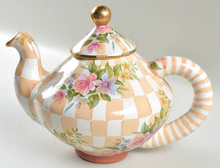 Orange Marmalade Teapot & Lid