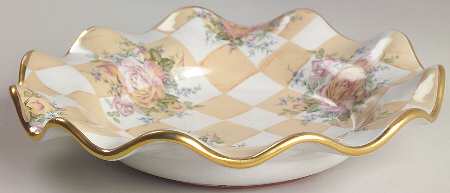 Orange Marmalade 9" Round Fluted Dish