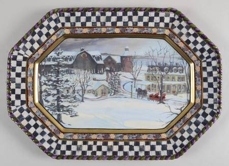 Maclachlan 16" Oval Serving Platter