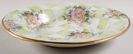 Sweet Pea Large Rim Soup Bowl by MacKenzie-Childs