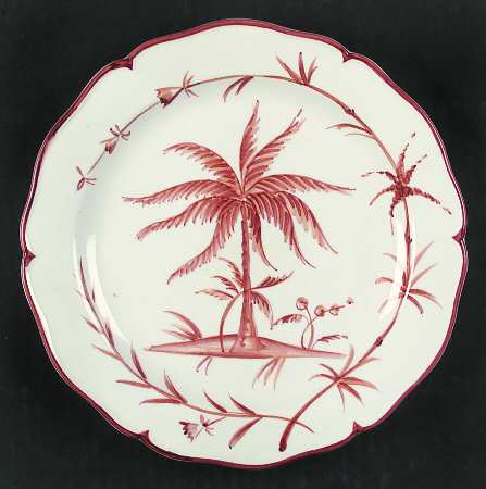 Toile De Palme Salad/Dessert Plate