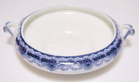 Victor Blue Round Vegetable No Lid